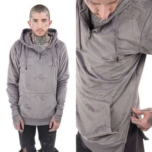 DROP DEAD X SONIC THE HEDGEHOG FLUFFY HOODIE *RARE